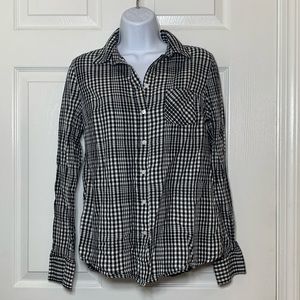 Merona flannel top  size S